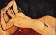 Reclining Nude with Arm Across Her Forehead Amedeo Modigliani